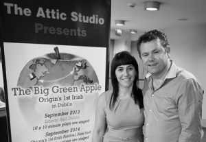 BGA launch - me and George